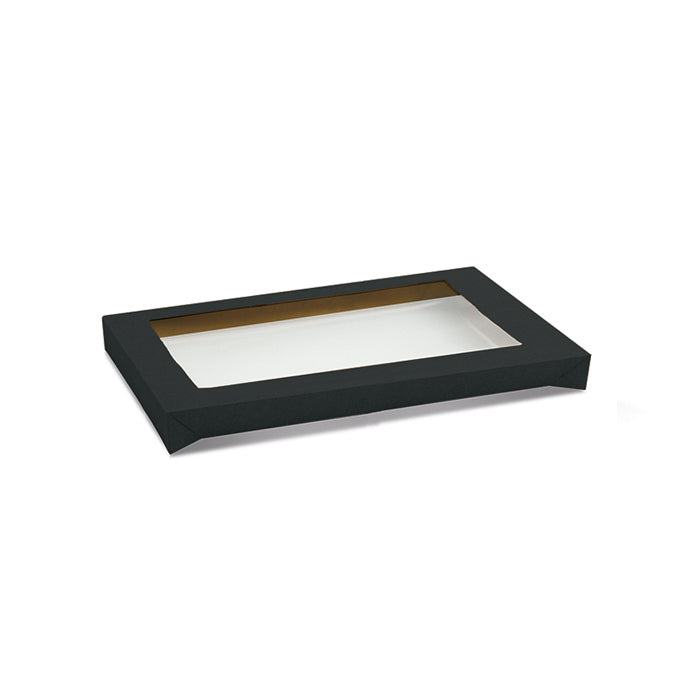 Black Catering Box Lid - Medium