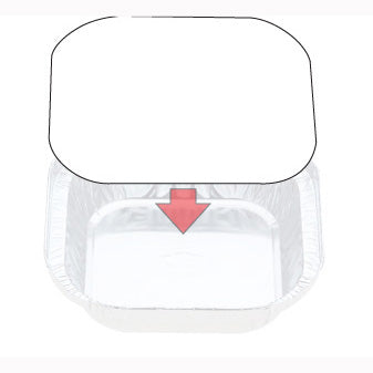 Foil Tray Lid to Suit