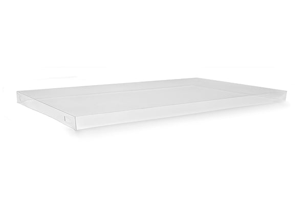 Clear RPET Catering Tray Lid - Large