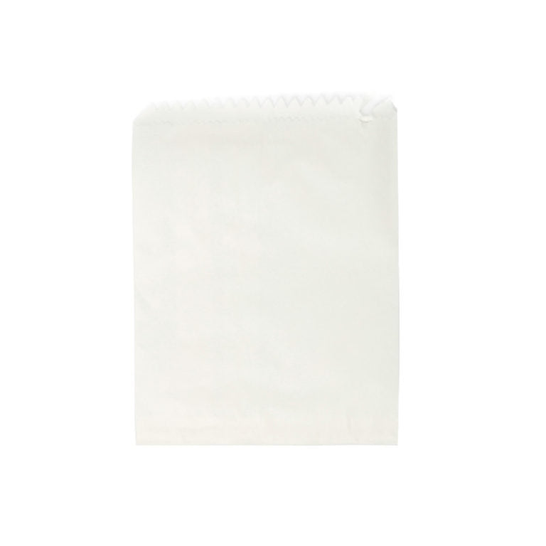 2 Square GPL White Bag