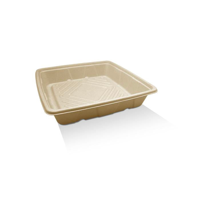 Unbleached Sugarcane Platter 10″