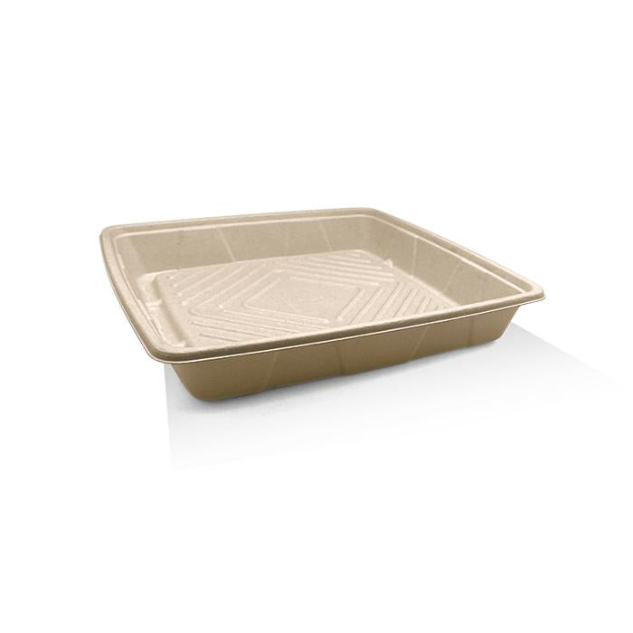 Unbleached Sugarcane Platter 12″