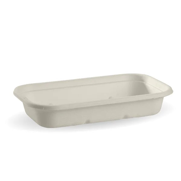 750ml White Biocane Takeaway Base