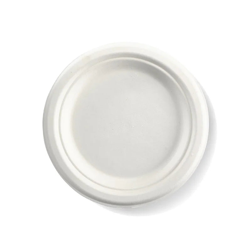 180mm / 7" Round Plant Fibre Plate