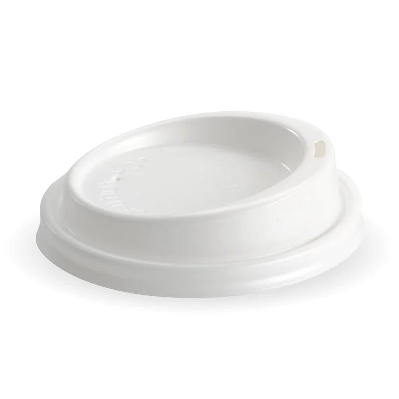 90mm PS White Large BioCup Lid