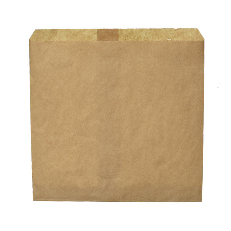 3 Square Plain Brown Bag
