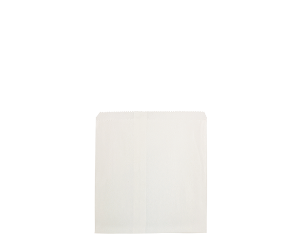 1/2 Square GPL White Bag