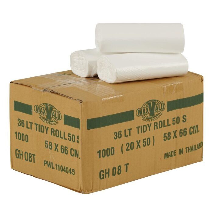 36L MaxValu Bin Liners