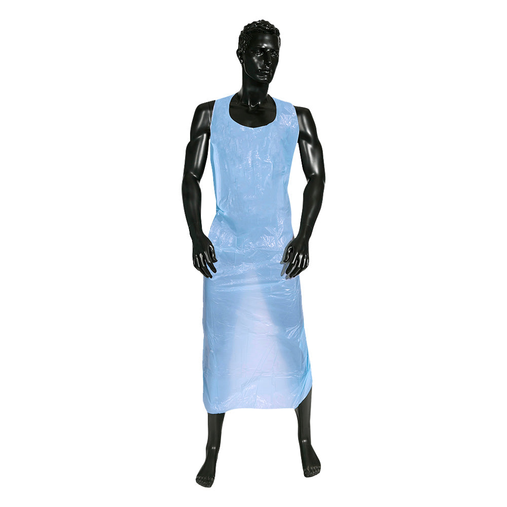 ULTRA HEALTH Disposable Apron PE Blue