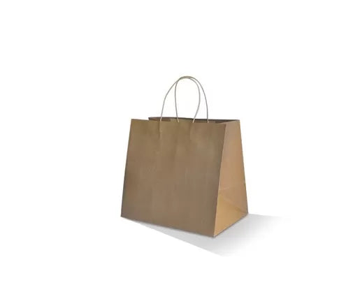 Brown Kraft Twist Handle Paper Bag, Small