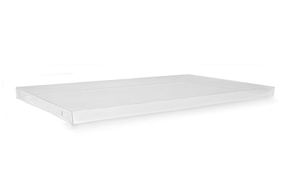 Clear RPET Catering Tray Lid - Large