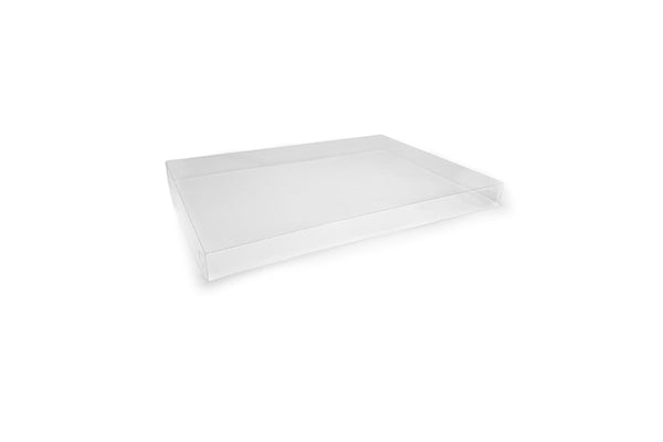Clear RPET Catering Tray Lid - Medium