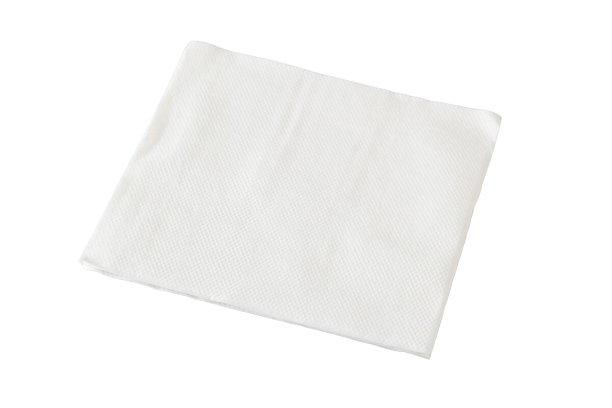 Luncheon Napkin, 1PLY, White - 1/4 Fold