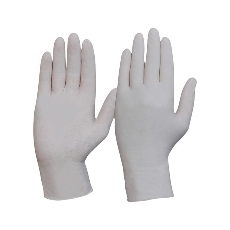 Latex Gloves, Powder-Free - Medium