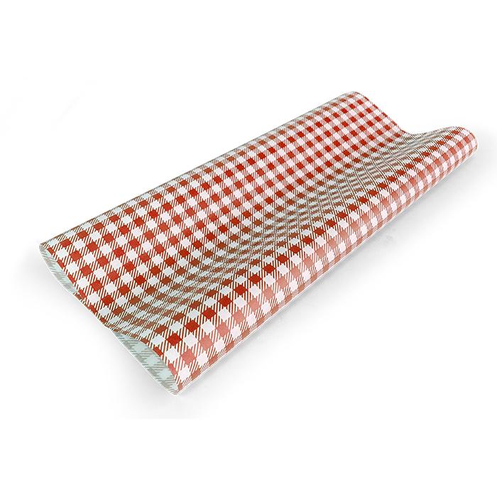 Gingham Greaseproof Paper - Red