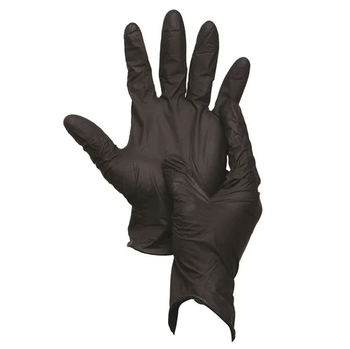 Sabco Nitrile Gloves Powder-Free - XLarge - Black