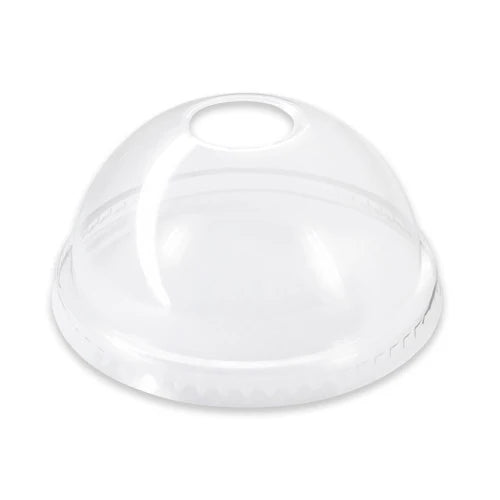 Dome Plastic Lids to Suit 12-22oz PP Drinking Cups