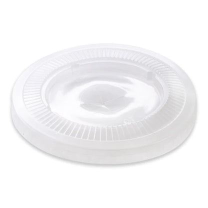 Flat Plastic Lids to Suit 12-22oz PP Drinking Cups