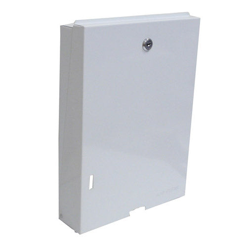 Interleaf Paper Towel Dispenser - White Powder Coated Metal