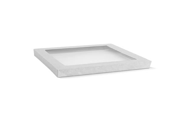 Rectangle White Catering Tray Lid – Medium