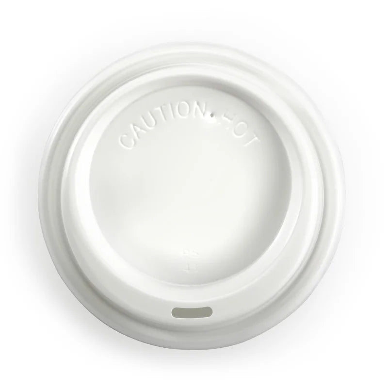 90mm PS White Large BioCup Lid