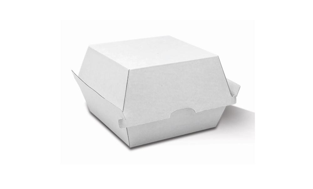 Takeaway Burger Box - White