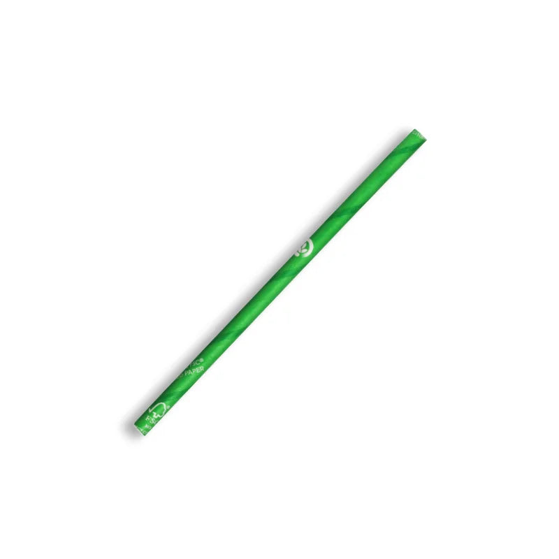 Cocktail Paper Straws Green