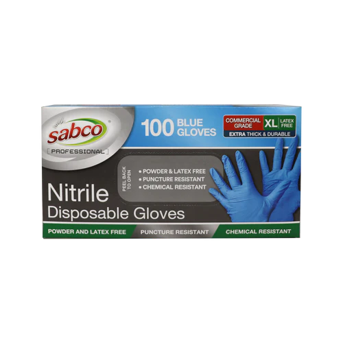 Sabco Nitrile Gloves Powder-Free - XLarge