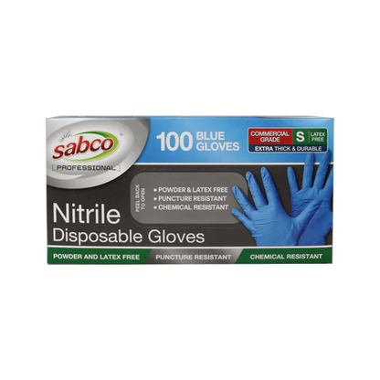 Sabco Nitrile Gloves Powder-Free - Small