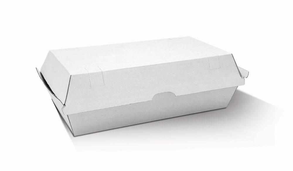 Takeaway Snack Box Large - White