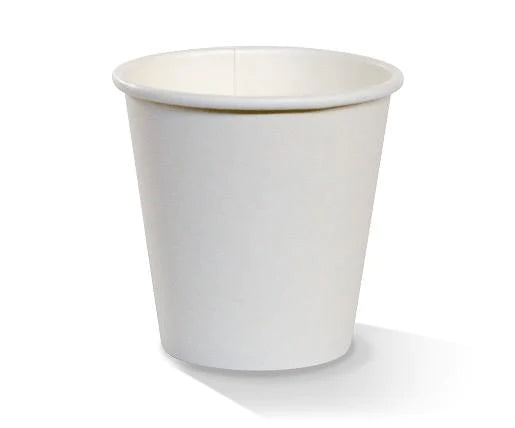 350ml / 12oz Hot Cup (90mm) White, Single Wall
