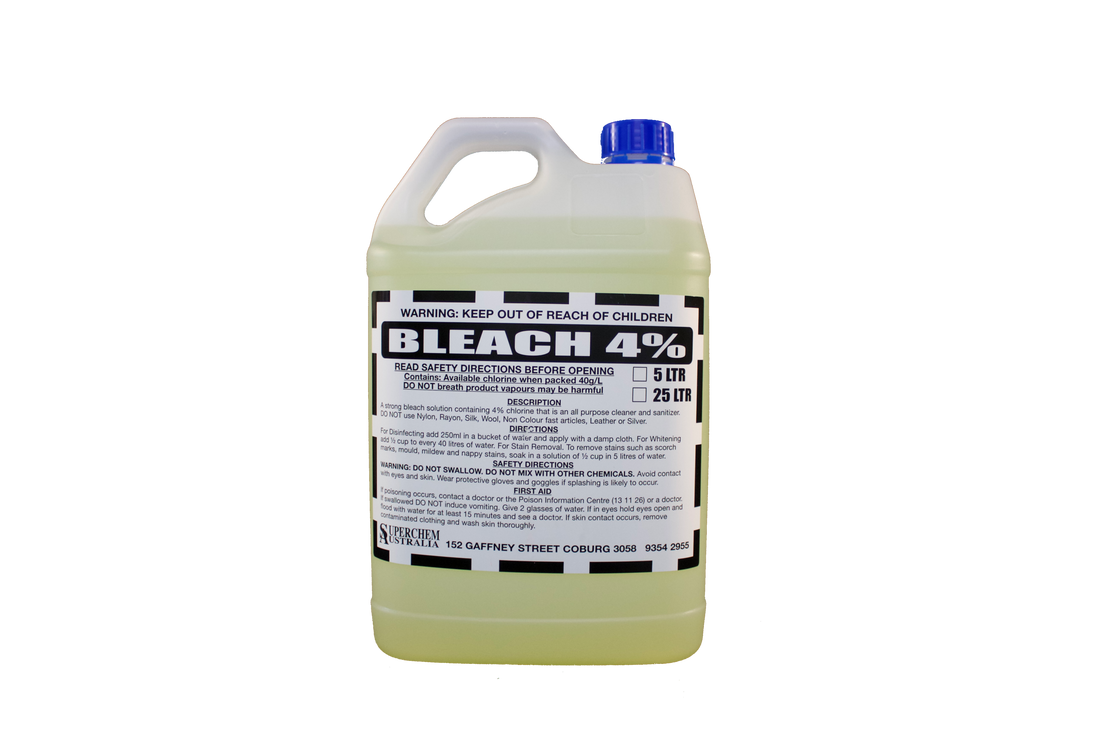 Bleach 4% Chlorine