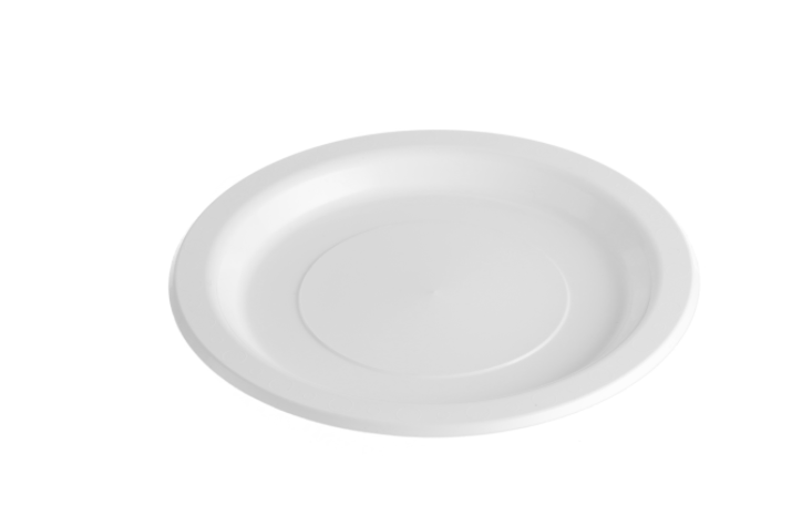 Reusable Plate 230mm - White